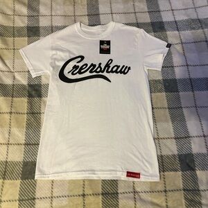 Men’s white Crenshaw tee shirt